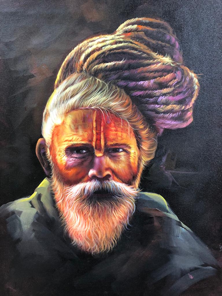 Portrait and Sketch Artist in Delhi Canvas Print / Canvas Art by Narottam  Sinha - Pixels