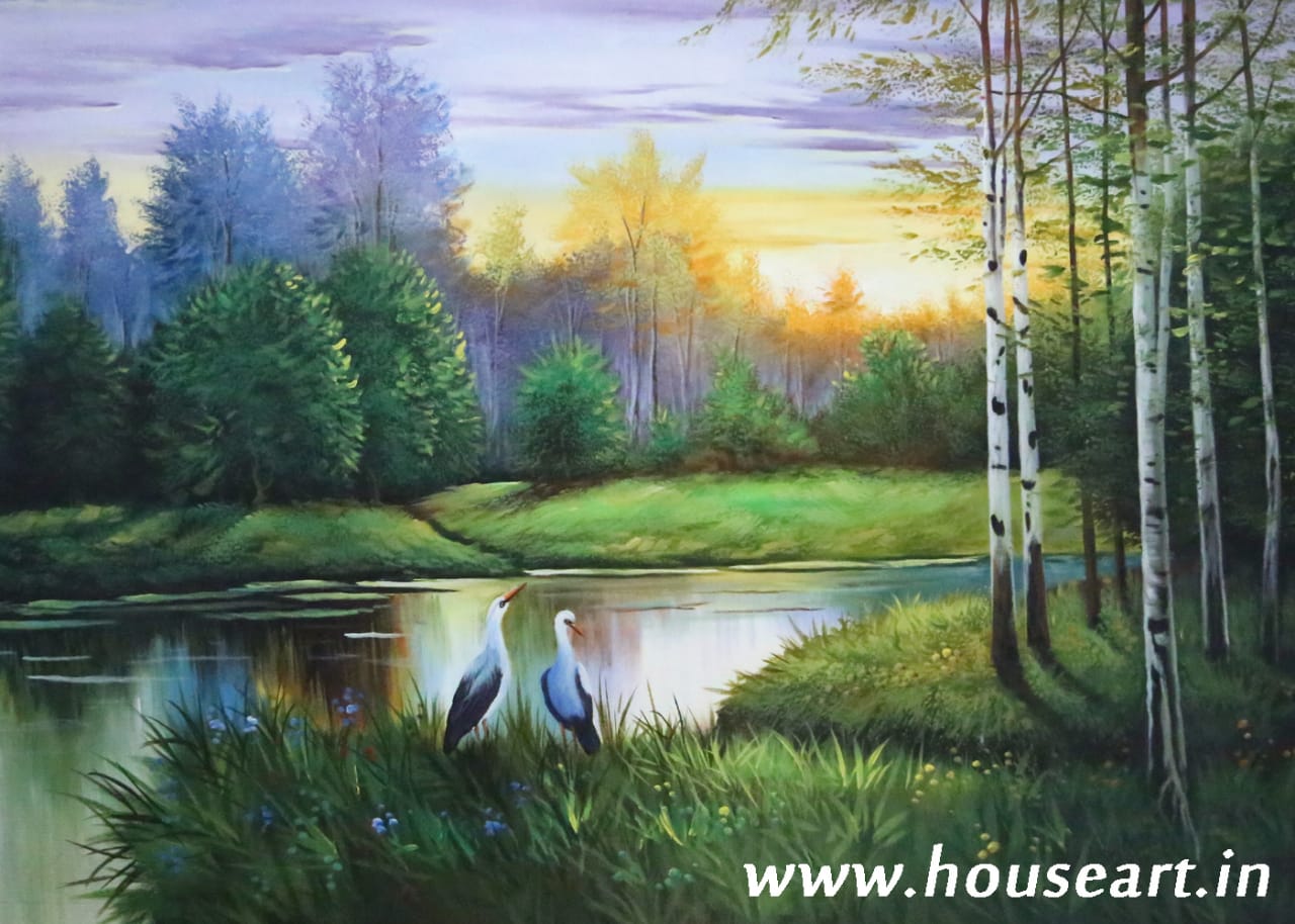 Landscape Painting. Decorate your Living Room - Houseart
