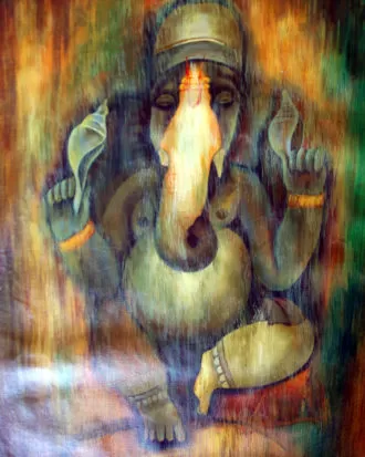 Lord Ganesha Canvas